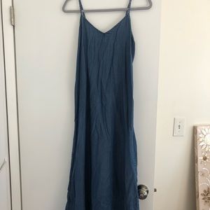 GAP Denim Maxi Dress